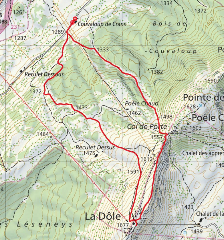 Parcours sortie automne 2021